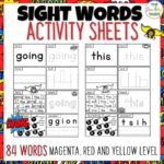 Sight-Word-Activity-Sheets