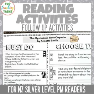 Silver PM Reader Activities Level 21 and 22