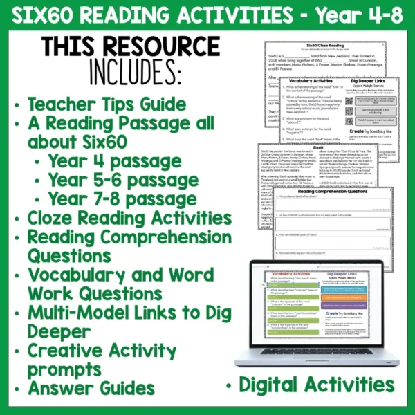 Six60-Reading-activities-a Six60-Reading-activities-a