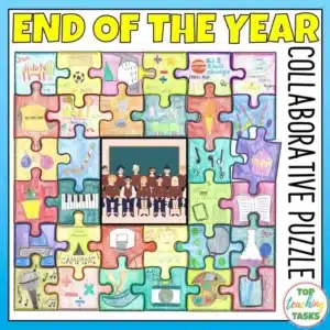 End of the Year Collaborative Puzzle