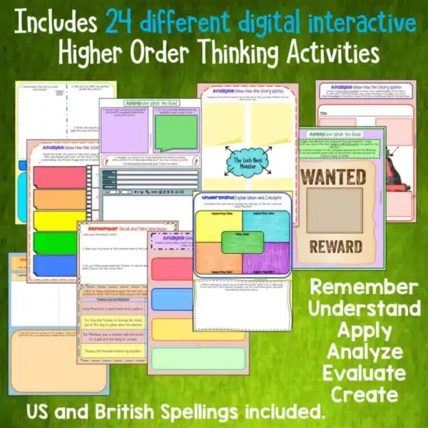 Myths and Legends Digital Activities Myths and Legends Digital Activities