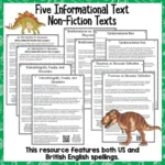Dinosaurs Reading Activities