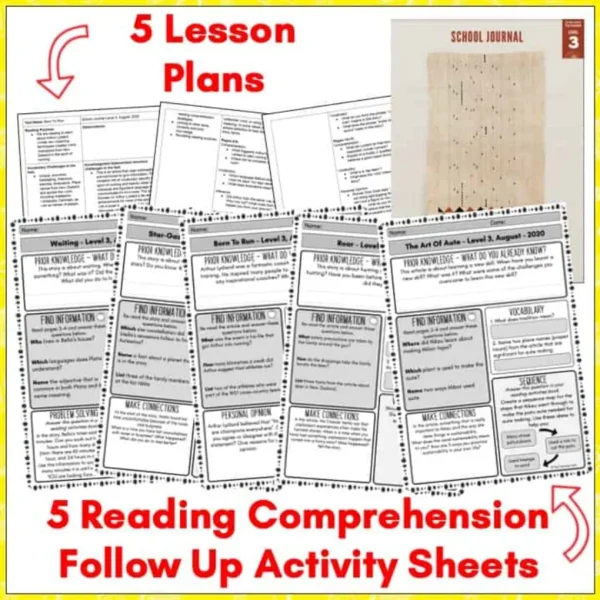 School Journal Level 3 August 2020 School Journal Level 3 August 2020