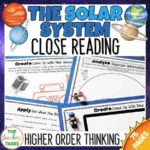 The Solar System Reading activities