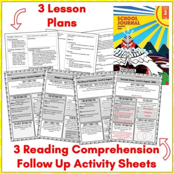 School Journal August 2020 Level 2 School Journal August 2020 Level 2