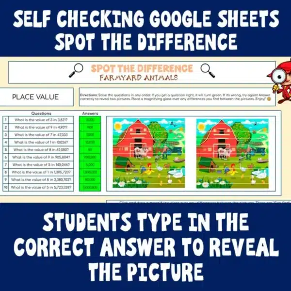 Spot the difference google slides Spot the difference google slides