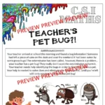 CSI Maths Activity: Teachers Pet Bug