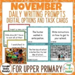November Writing Prompts