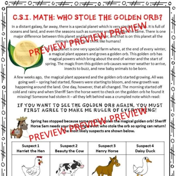 CSI Math Spring CSI Math Spring