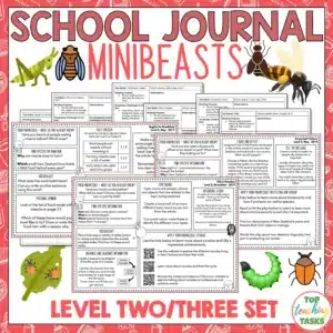School Journal Level 2 and 3 Set: Minibeasts