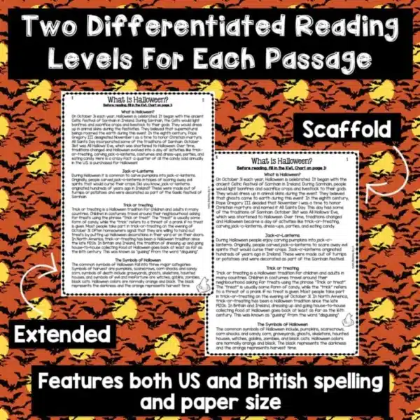 Halloween Reading Halloween Reading