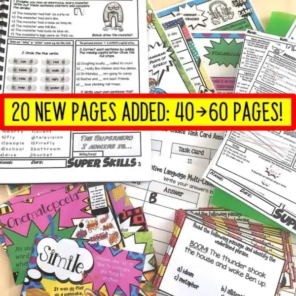 Literacy skills year 5 and 6 Literacy skills year 5 and 6