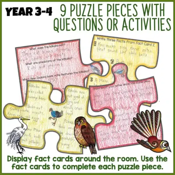 Native Birds Reading puzzle volume 2 Native Birds Reading puzzle volume 2