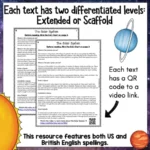 The Solar system reading