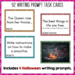 October Writing Prompts