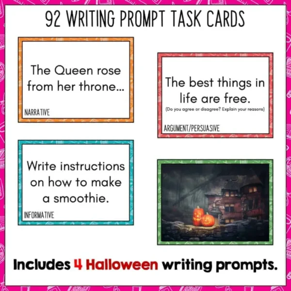 October Writing Prompts October Writing Prompts
