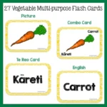 Te Reo Maori Fruit and Vegetables