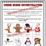 Christmas CSI Year 2-3