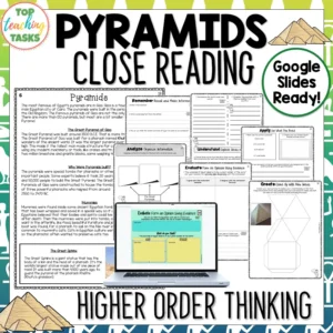 Pyramids Reading Comprehension Passages and Questions