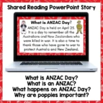 Anzac Day Junior Activities