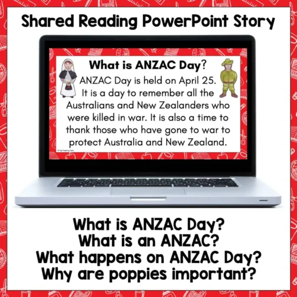 Anzac Day Junior Activities Anzac Day Junior Activities