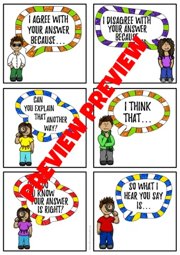 Maths Talk Moves Discussion Cards Maths Talk Moves Discussion Cards