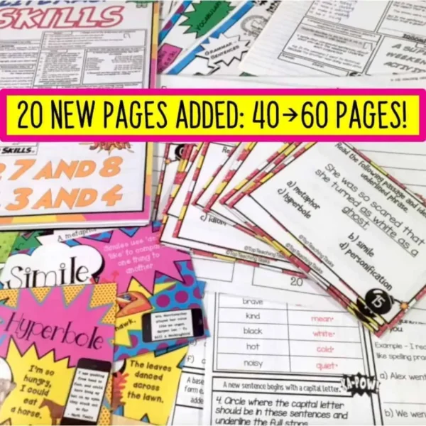 Literacy skills year 7-8 Literacy skills year 7-8