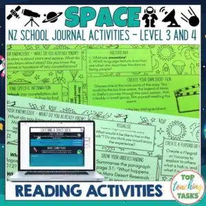 Space and the Solar System School Journal Set Follow-Up Activities