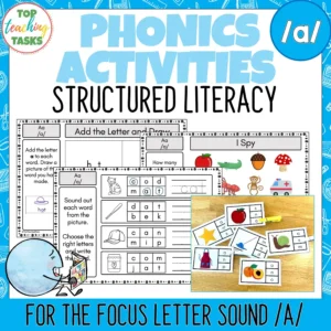 Phonics and Structured Literacy Activities: Focus Sound A