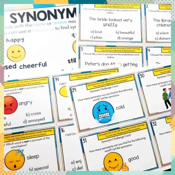 Synonyms-Task-Cards-c Synonyms-Task-Cards-c