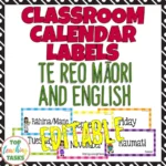 Te-Reo-Maori-and-English-EDITABLE-Classroom-Calendar-Labels