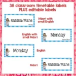 Te-Reo-Maori-and-English-EDITABLE-Classroom-Calendar-Labels-three