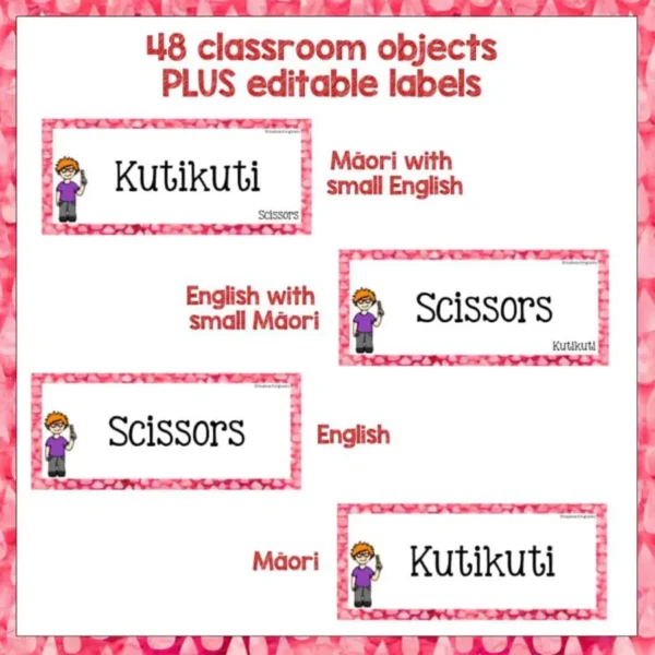 Te-Reo-Maori-and-English-EDITABLE-Classroom-Decor-Labels-1 Te-Reo-Maori-and-English-EDITABLE-Classroom-Decor-Labels-1