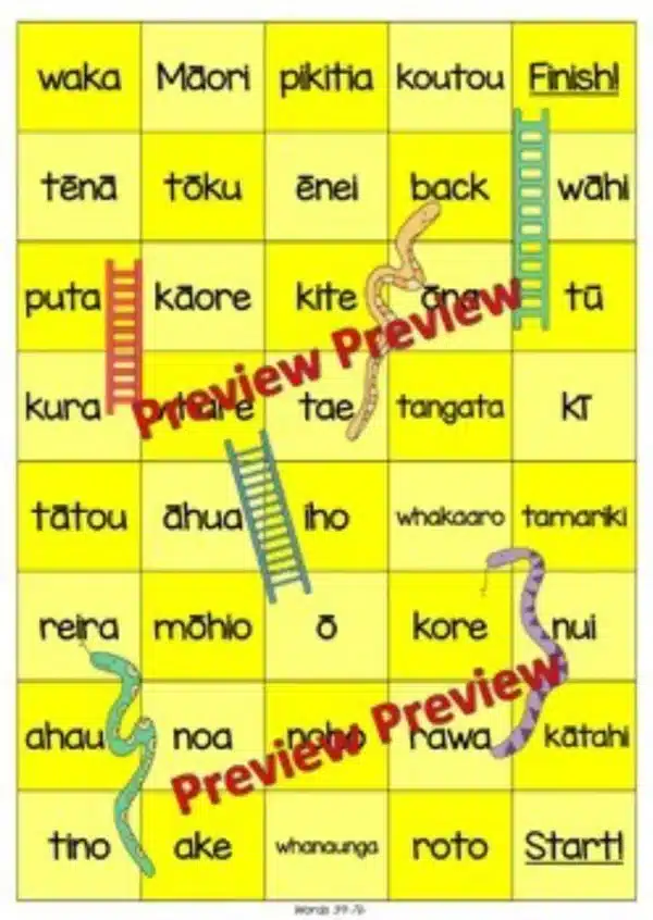 Te-Reo-Snakes-and-Ladders-1 Te-Reo-Snakes-and-Ladders-1