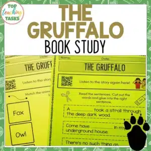 The Gruffalo Book Study Follow Up Activities