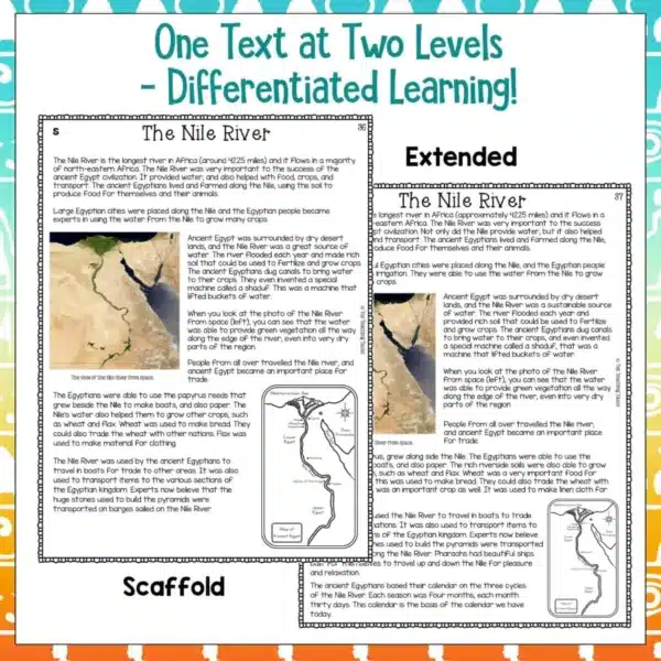 The-River-Nile-Reading-Comprehension-1 The-River-Nile-Reading-Comprehension-1