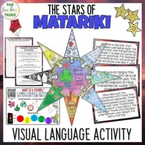 The Stars of Matariki Visual Language Activity
