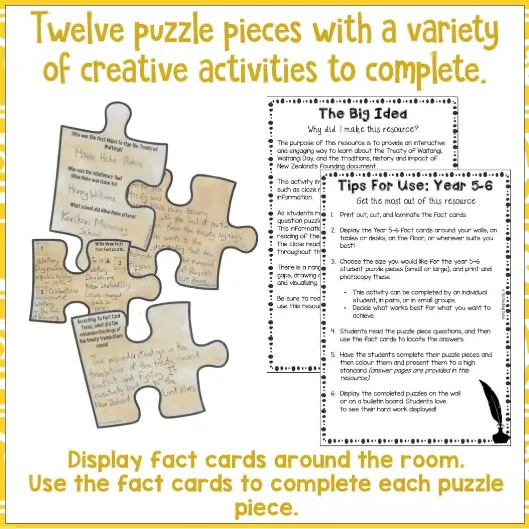 The-Treaty-of-Waitangi-Reading-Comprehension-puzzle-year-5-and-6-two-2 The-Treaty-of-Waitangi-Reading-Comprehension-puzzle-year-5-and-6-two-2
