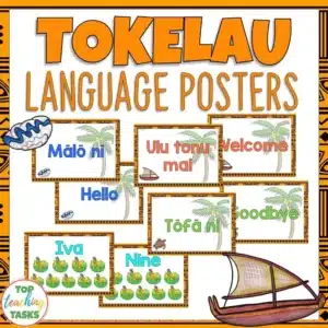 Tokelau Greetings Introductions Farewells Display Posters