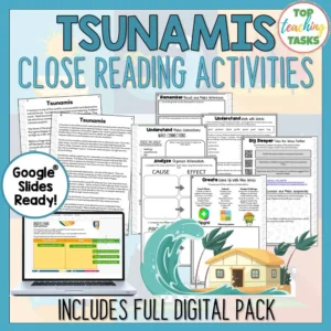 Tsunamis Reading Comprehension Passages
