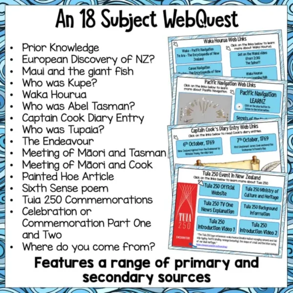 NZ Explorers Digital Activities NZ Explorers Digital Activities