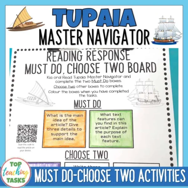 Tupaia-Reading-Response-Free Tupaia-Reading-Response-Free