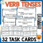 Verb-tense-task-cards