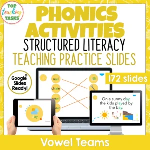 Phonics and Structured Literacy Teaching Slides: Vowel Teams