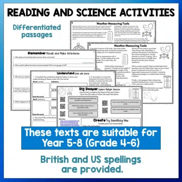 Weather-Measuring-Tools-Reading-and-Science-activities-b Weather-Measuring-Tools-Reading-and-Science-activities-b