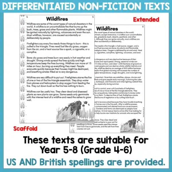 Wildfires-Reading-Comprehension-Activities-1-1 Wildfires-Reading-Comprehension-Activities-1-1