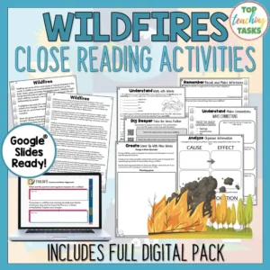 Wildfires Reading Comprehension Passages