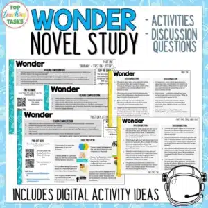 Wonder Novel Study and Discussion Questions