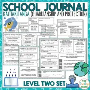School Journal Level 2 Set: Kaitiakitanga (Guardianship) Follow-Up Activities