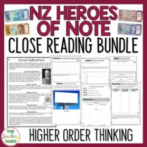 Famous New Zealanders Reading Comprehension Passages and Questions